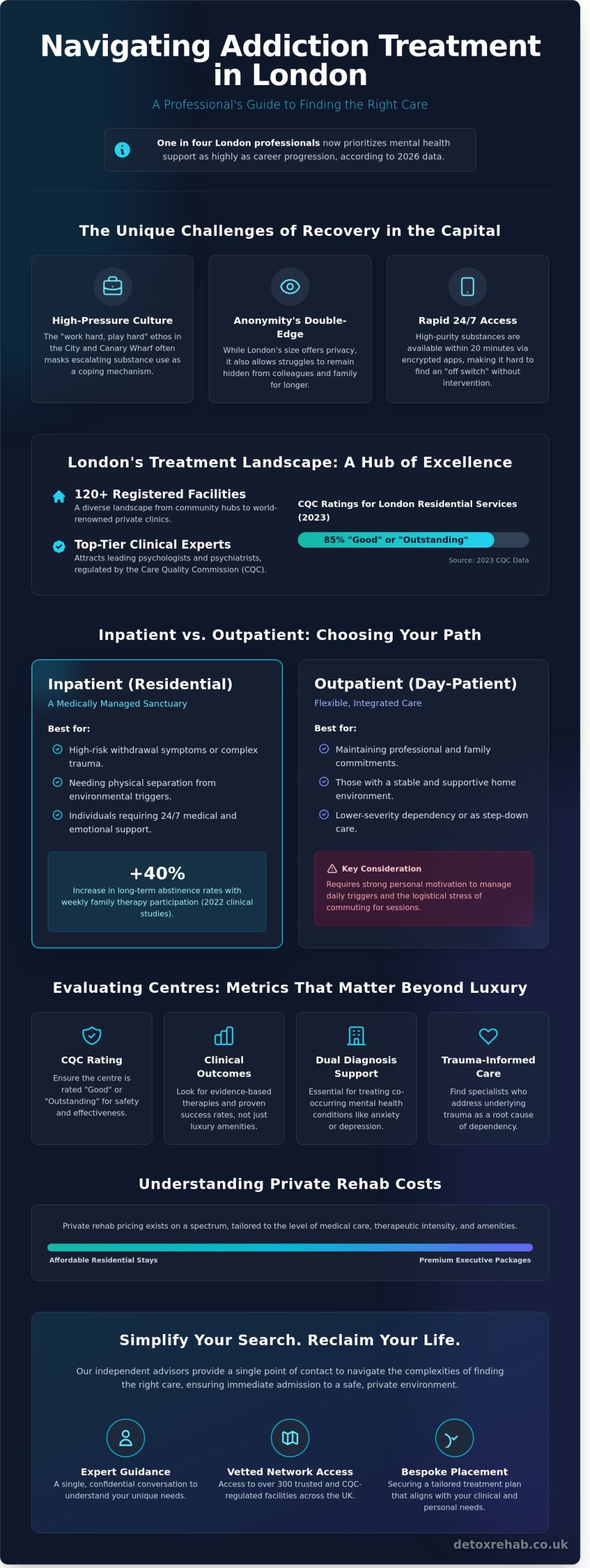 Addiction Treatment Centres in London: Your Guide to Recovery in 2026
